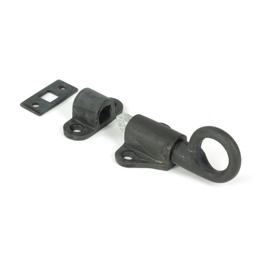 Blacksmith Beeswax Fanlight Catch with two Keeps