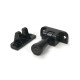 Black Brompton Brighton Fastener (Radiused)