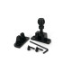 Black Prestbury Brighton Fastener (Radiused)