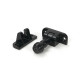 Black Prestbury Brighton Fastener (Radiused)