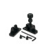Black Beehive Brighton Fastener (Radiused)