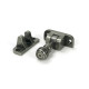 Pewter Prestbury Brighton Fastener (Radiused)