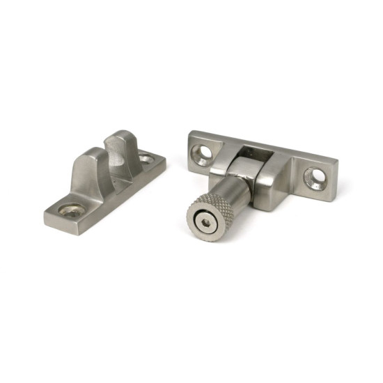 Satin Marine Stainless Steel Brompton Brighton Fastener - Narrow (Square)