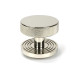 Polished Nickel Brompton Centre Door Knob (Beehive)