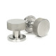 Satin Marine SS (316) Brompton Mortice/Rim Knob Set (Art Deco)