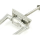 Polished Marine SS (316) Slimline Art Deco Door Knocker