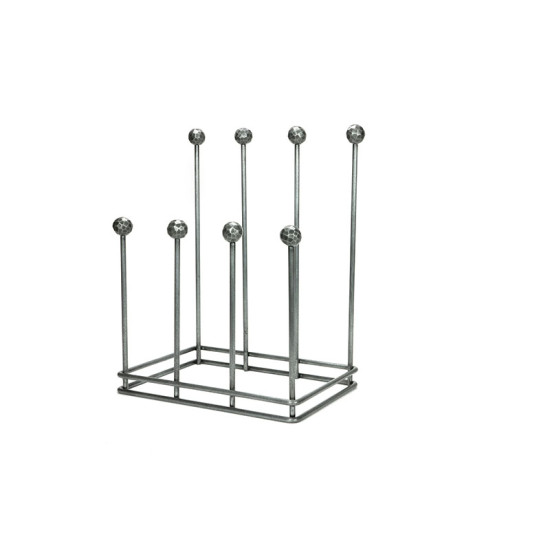 Pewter Four Pair Boot Rack
