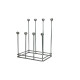 Pewter Four Pair Boot Rack