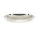 Hammered Nickel Oval Sink