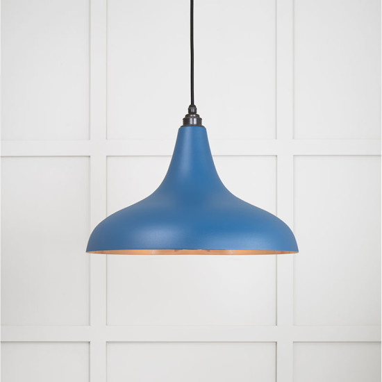 Smooth Copper Frankley Pendant Light  in Upstream