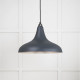 Smooth Nickel Frankley Pendant Light  in Soot