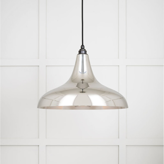 Smooth Nickel Frankley Pendant Light