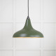 Smooth Brass Frankley Pendant Light  in Heath