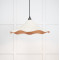 Smooth Copper Flora Pendant Light  in Teasel