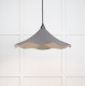 Smooth Nickel Flora Pendant Light  in Bluff