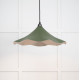 Smooth Nickel Flora Pendant Light  in Heath