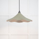 Smooth Nickel Flora Pendant Light  in Tump