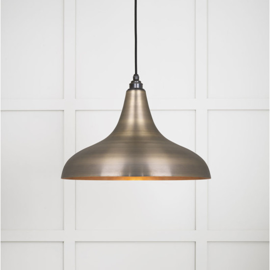 Aged Brass Frankley Pendant Light