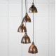 Burnished Brindley Cluster Pendant Light