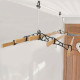 5 Lath Victorian Kitchen Maid® Pulley Clothes Airer