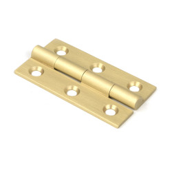 Satin Brass Butt Hinge (pair)