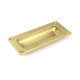 Period Flush Handle - Satin Brass