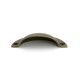 Burnished Brass 4" Plain Drawer Pull