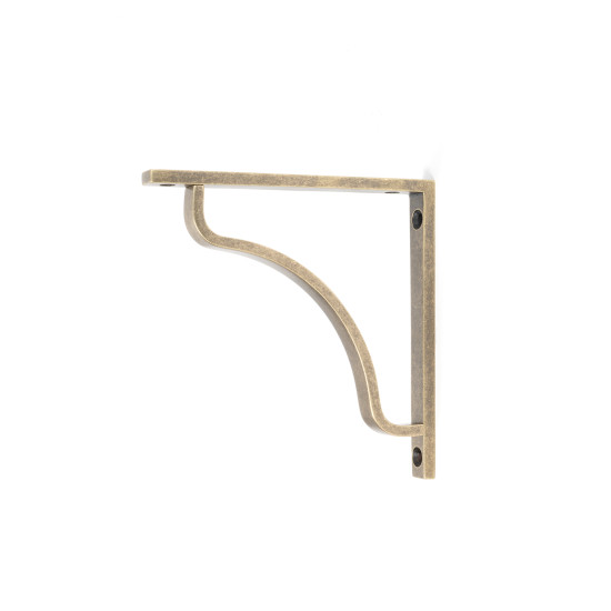 Burnished Brass Abingdon Shelf Bracket