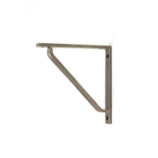 Burnished Brass Barton Shelf Bracket