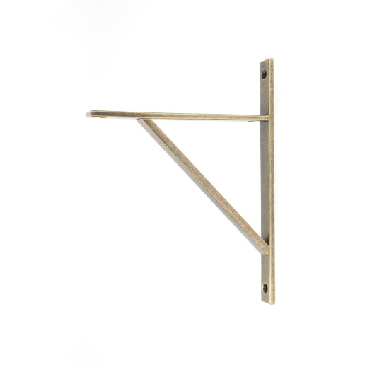 Burnished Brass Chalfont Shelf Bracket