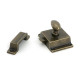 Burnished Brass Cabinet Latch