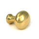 Polished Brass Moore Cabinet Knob