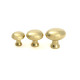 Polished Brass Moore Cabinet Knob