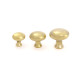 Aged Brass Moore Cabinet Knob - 25mm