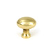 Aged Brass Moore Cabinet Knob - 25mm