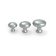 Satin Chrome Moore Cabinet Knob - 25mm