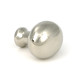 Polished Nickel Moore Cabinet Knob - 25mm