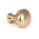 Polished Bronze Moore Cabinet Knob - 25mm