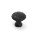Aged Bronze Hammered Cabinet Knob - Small