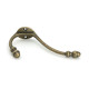Burnished Brass Hat & Coat Hook