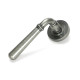 Pewter Newbury Lever on Rose Set (Plain) - Unsprung