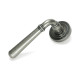 Pewter Newbury Lever on Rose Set (Art Deco) - Unsprung