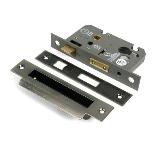 Pewter 2.5" Euro Profile Sash Lock