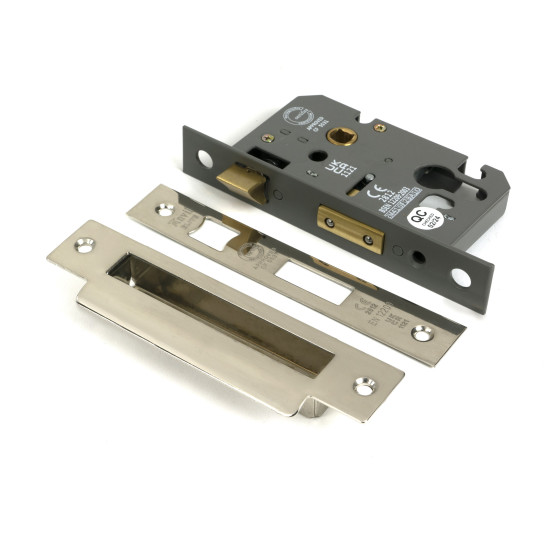 Polished Nickel 2.5" Euro Profile Sash Lock