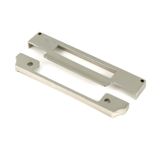 Polished Nickel 1/2" Rebate Kit for Euro Sash Lock