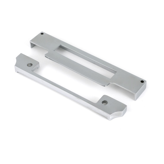 Polished Chrome 1/2" Rebate Kit for Euro Sash Lock