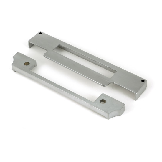 Satin Chrome 1/2" Rebate Kit for Euro Sash Lock