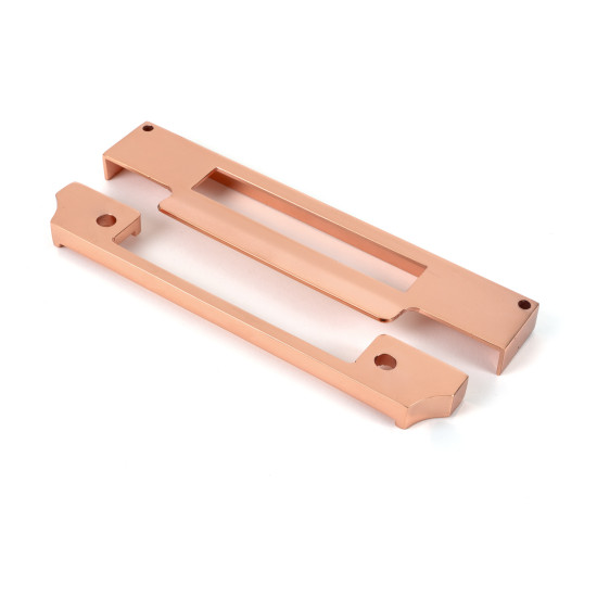 Polished Bronze 1/2" Rebate Kit for Euro Sash Lock