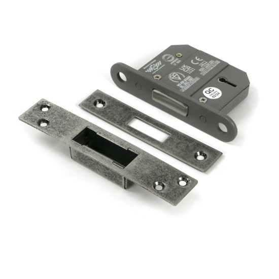 Pewter 5 Lever BS Dead Lock