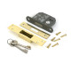 Polished Brass 5 Lever BS Dead Lock